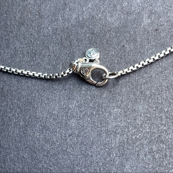 ❌SOLD❌ David Yurman Pink Tourmaline Infinity Collection Necklace LIKE NEW 💎💋 - Picture 6 of 8